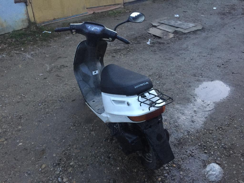 Ugly duck - My, Scooter, Moped, Workshop, Painting, Honda Dio, It Was-It Was, Longpost