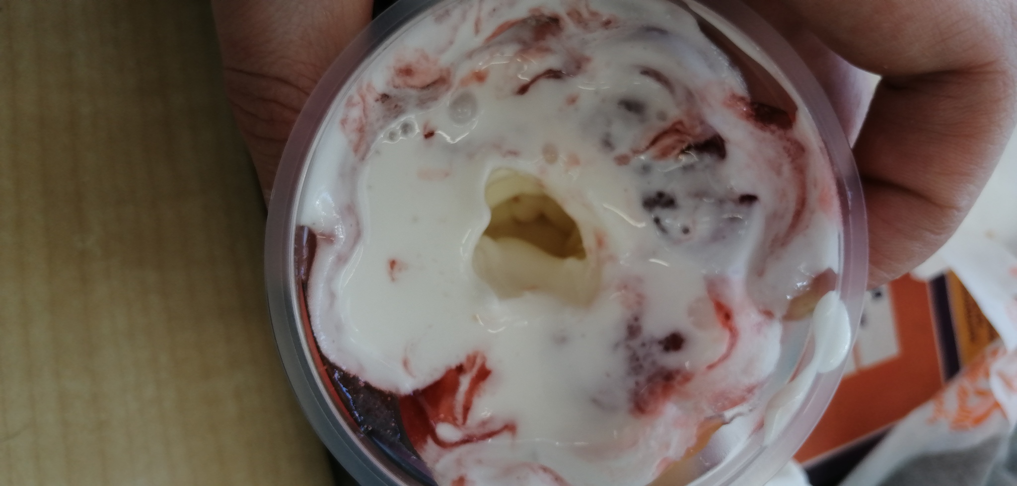 Ice cream at McDonald's - My, McDonald's, Ice cream, Absurd, Optimization, Dinner, Longpost