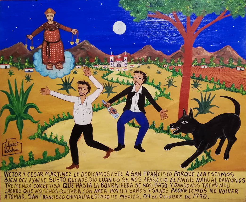 Mexican retablos (thank you pictures) - Mexico, Retablo, The Naguals, Virgin, Longpost