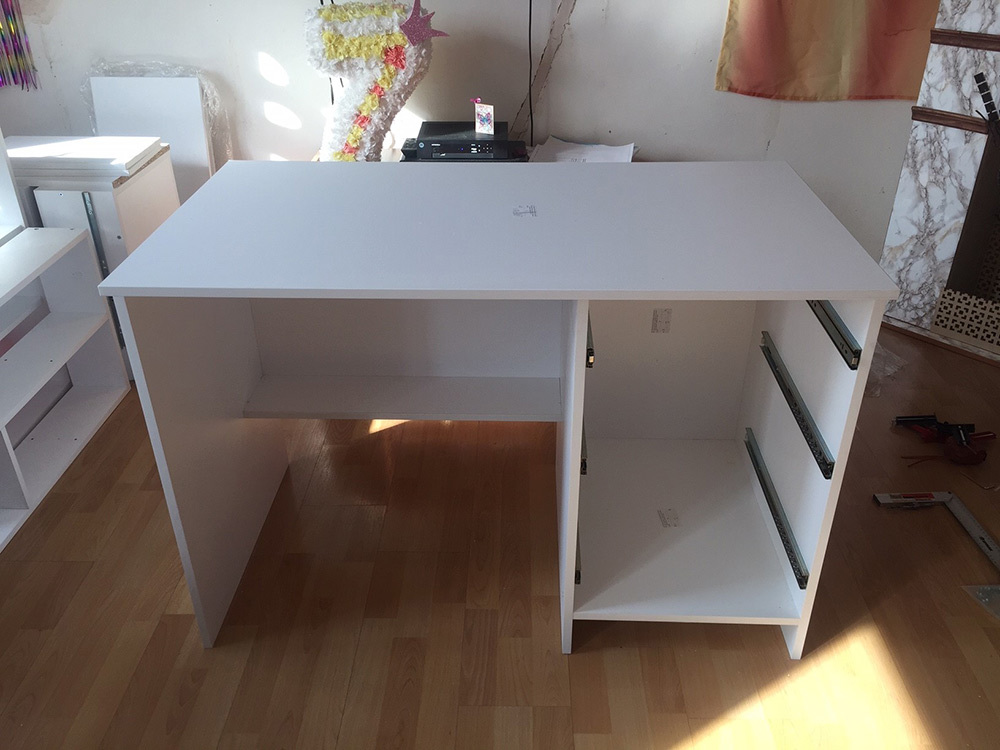 Preparing for school: desk with cabinets for the bathroom - My, Table, Closet, Needlework without process, Longpost