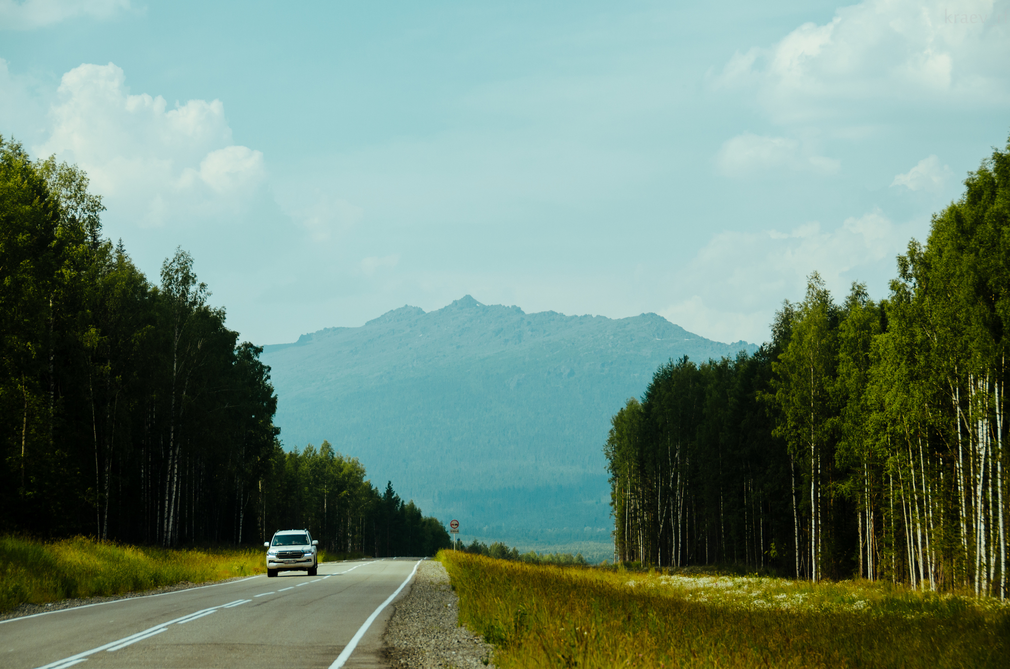 Уральские горы дорога