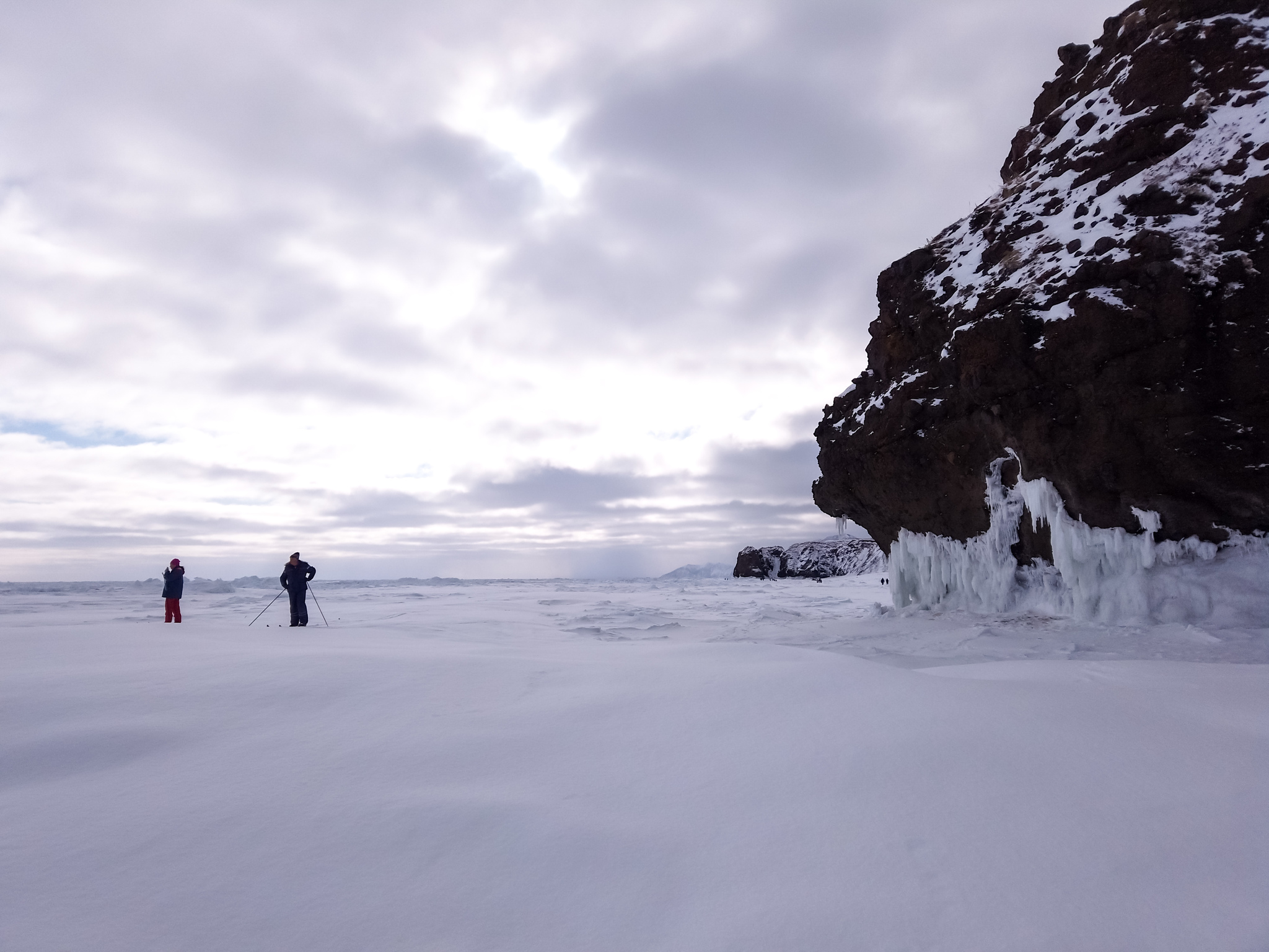 The path to the icefalls of Tikhaya Bay, Sakhalin - My, Sakhalin, Sea of ??Okhotsk, Winter, Longpost, Icefall, The photo