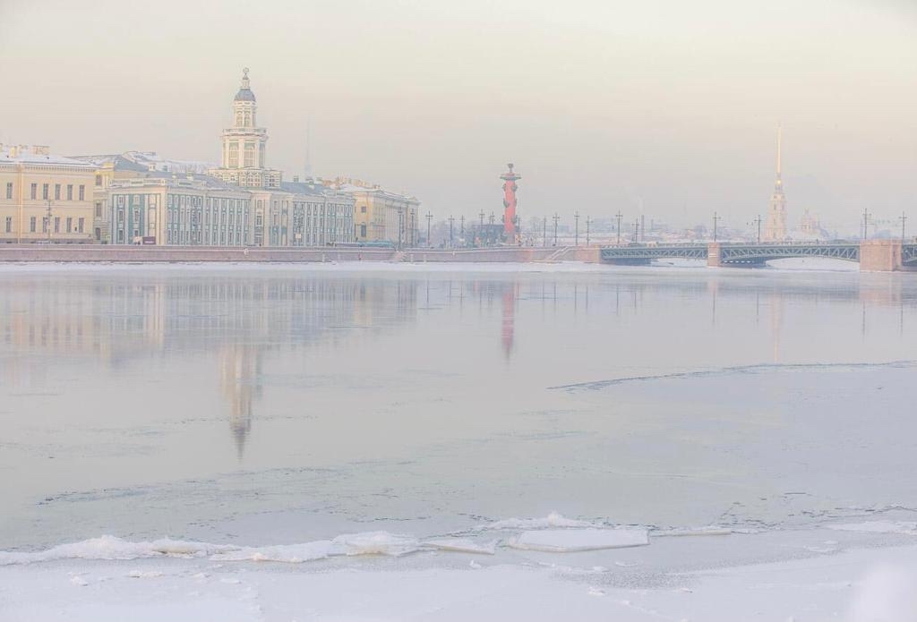 Туманный Петербург - Моё, Фотография, Фото на тапок, Санкт-Петербург, Туман, Утро