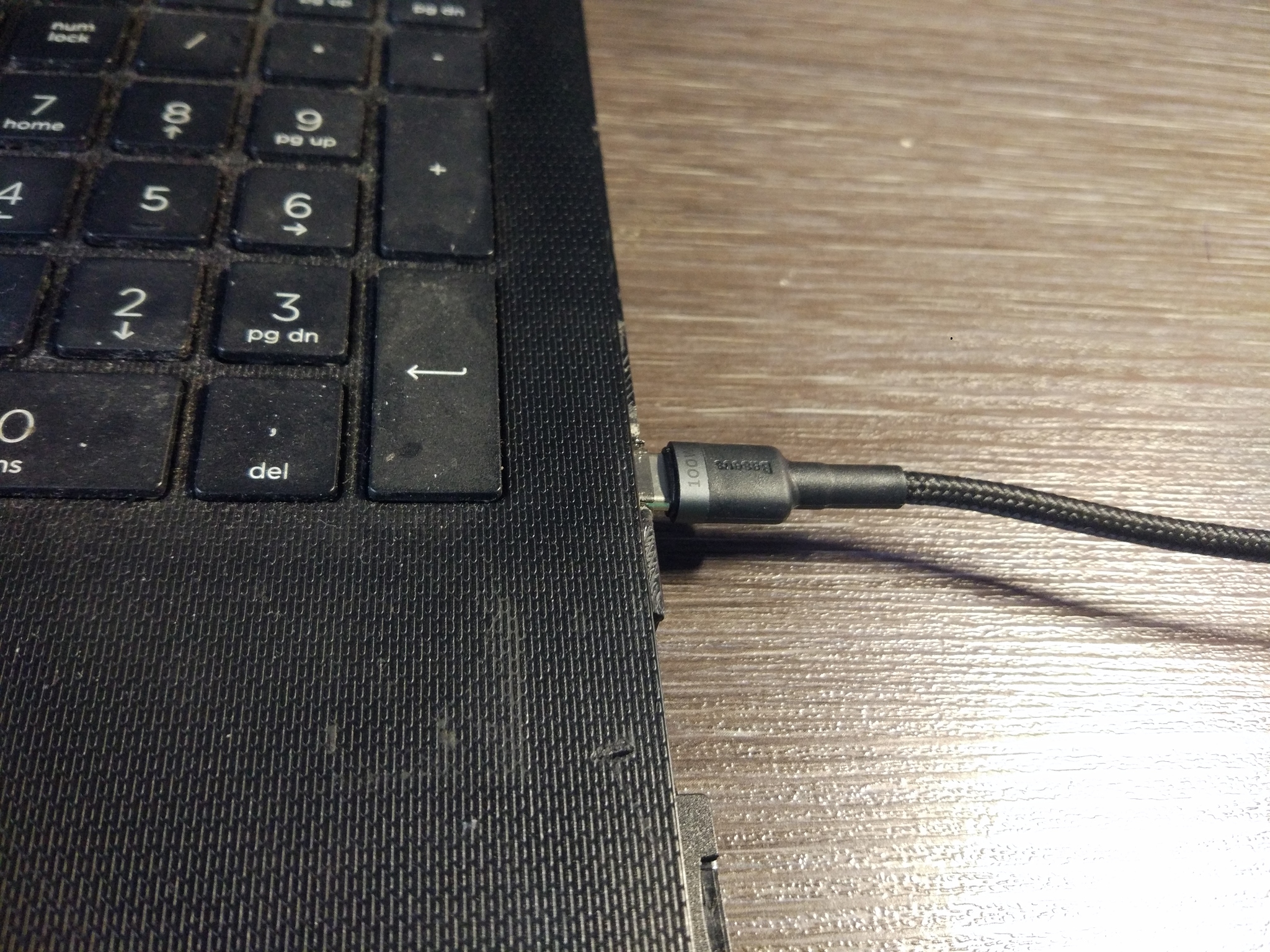 Pinned usb type-c support to an old dead laptop - My, Longpost, Notebook, Modding, Type-c, Soldering, Charger, With your own hands