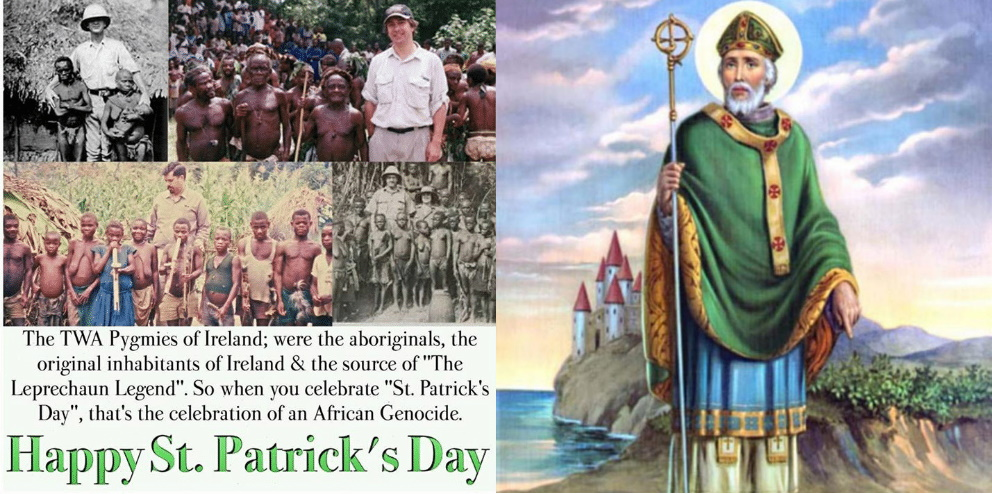 Is it true that St. Patrick exterminated the pygmies in Ireland, who became the prototype of leprechauns? - My, St. Patrick, St.Patrick 's Day, Ireland, Pygmies, Story, Проверка, Genocide, Africa, Legend, Longpost