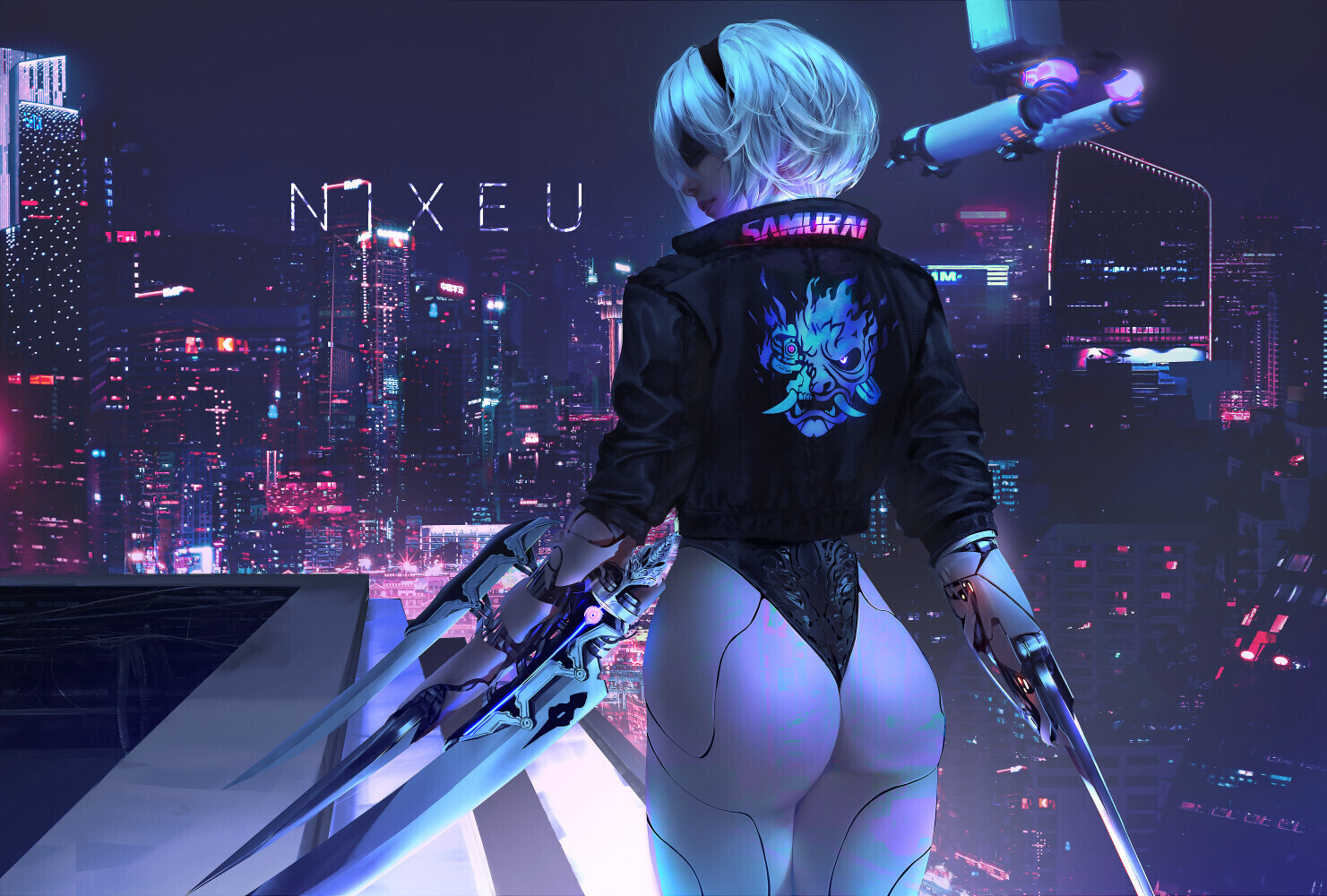 A large selection of NSFW from cyberpunk 2077 - NSFW, Cyberpunk 2077, Longpost, Art, Cosplay, Erotic