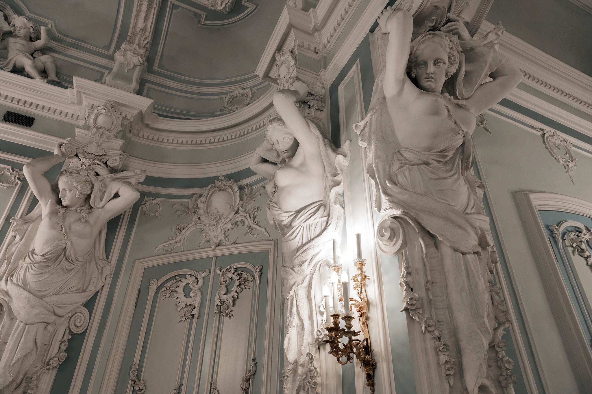 Interiors of palaces in St. Petersburg - Architecture, Castle, Interior, Saint Petersburg, Longpost