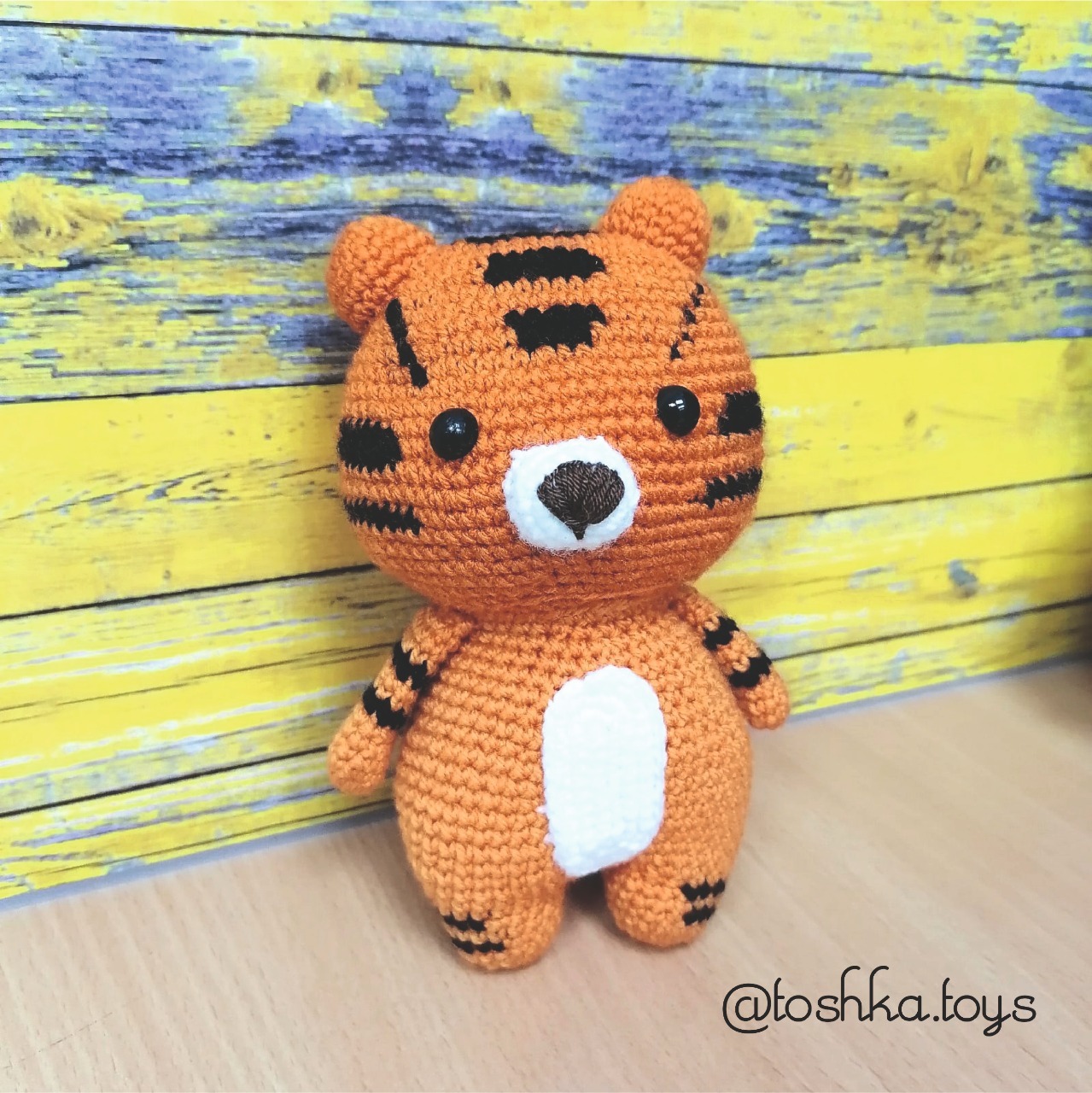 Tigrusha - My, Amigurumi, Crochet, Tiger, Needlework without process, Toys, Handmade, Longpost