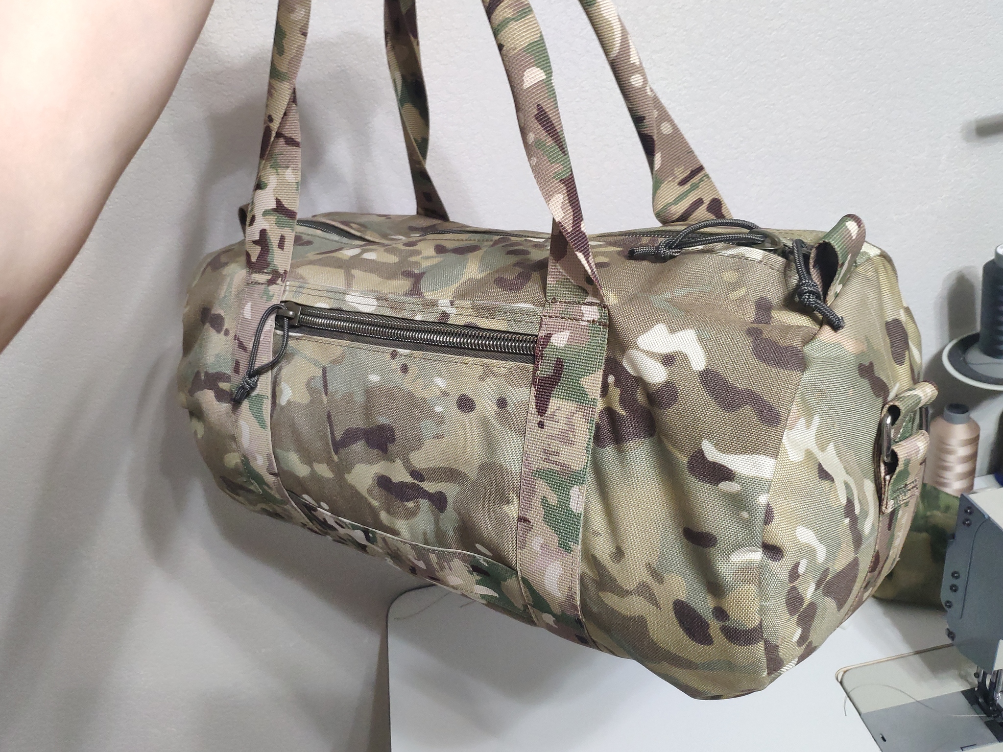 I sewed a bag from cordura - My, With your own hands, Сумка, Needlework without process, Longpost