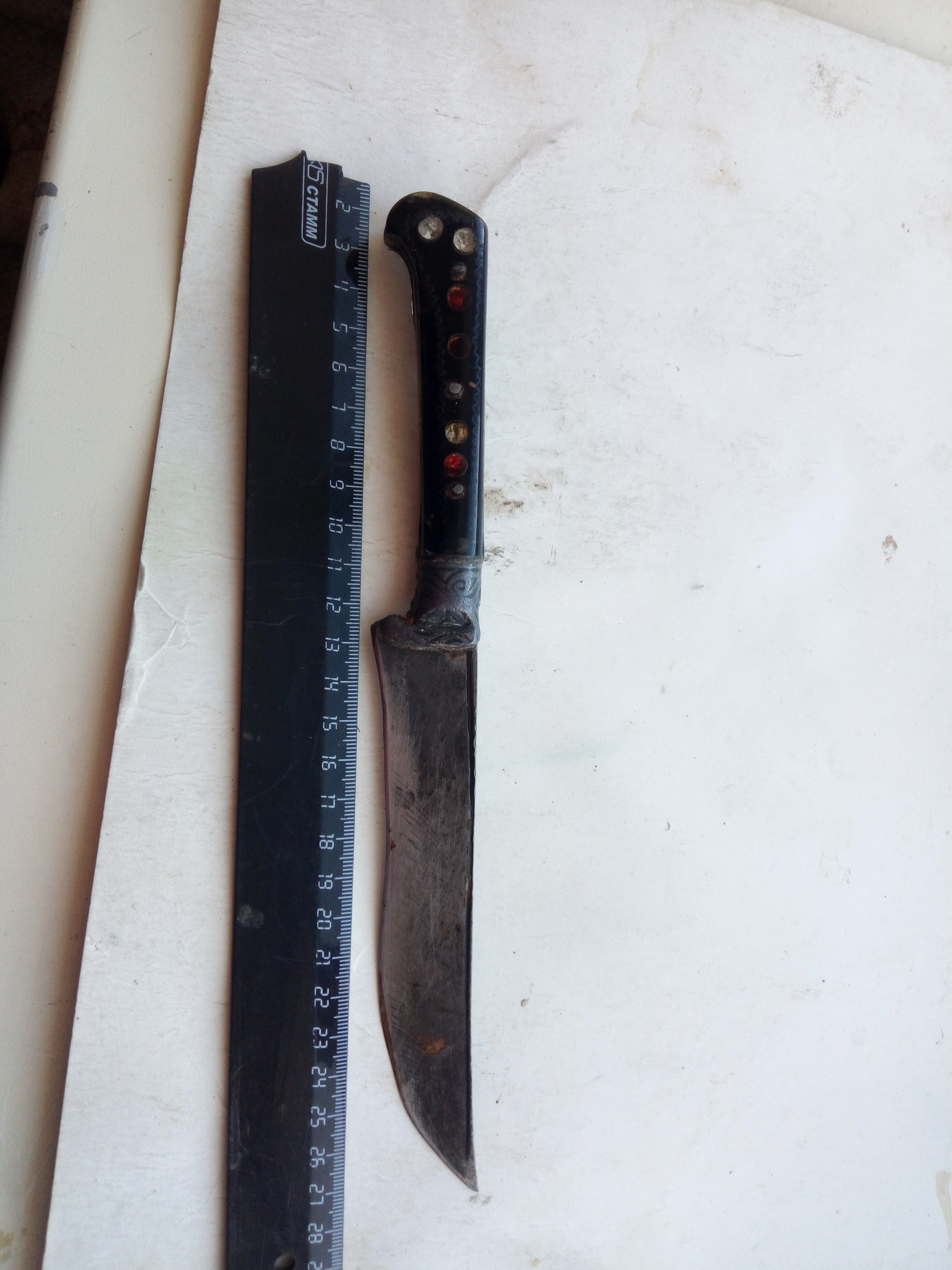 Unusual knife - My, Knife, Lead, Danger, Longpost