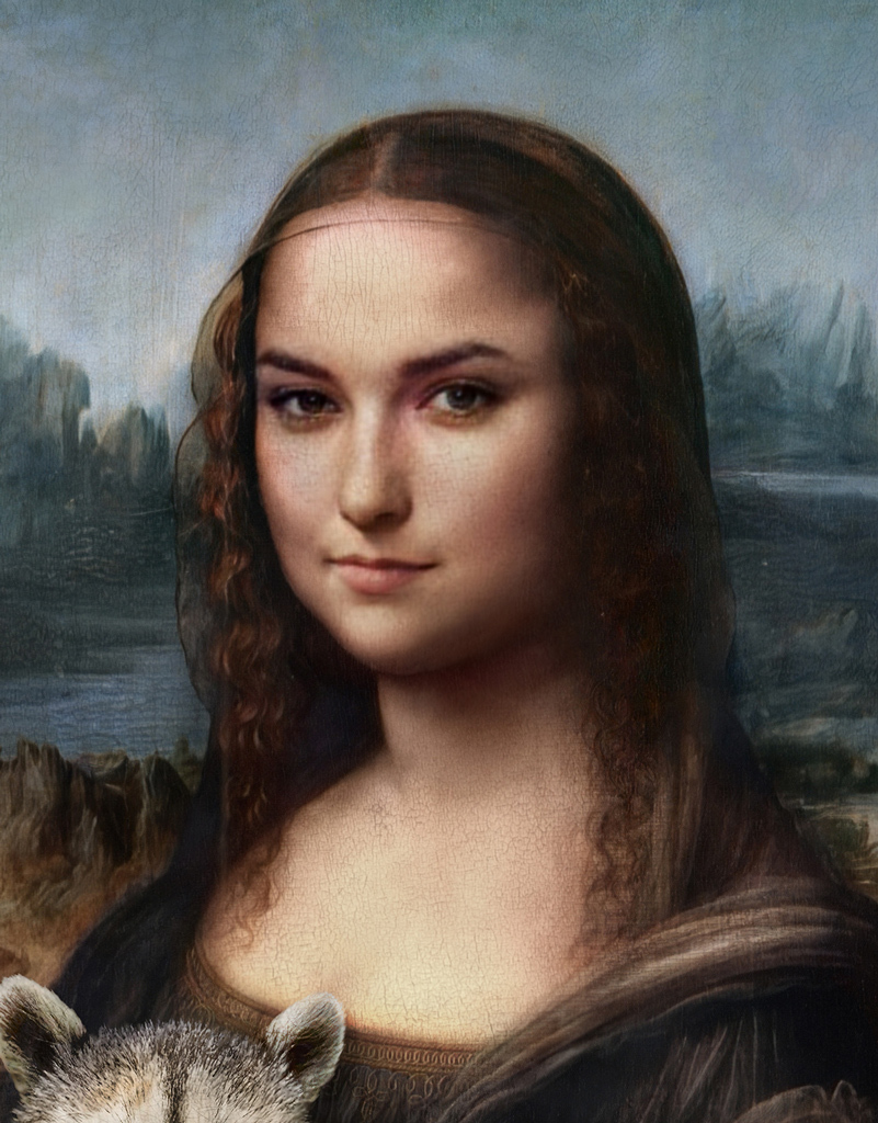 Sight - Mona lisa, Photoshop, Саша Грей