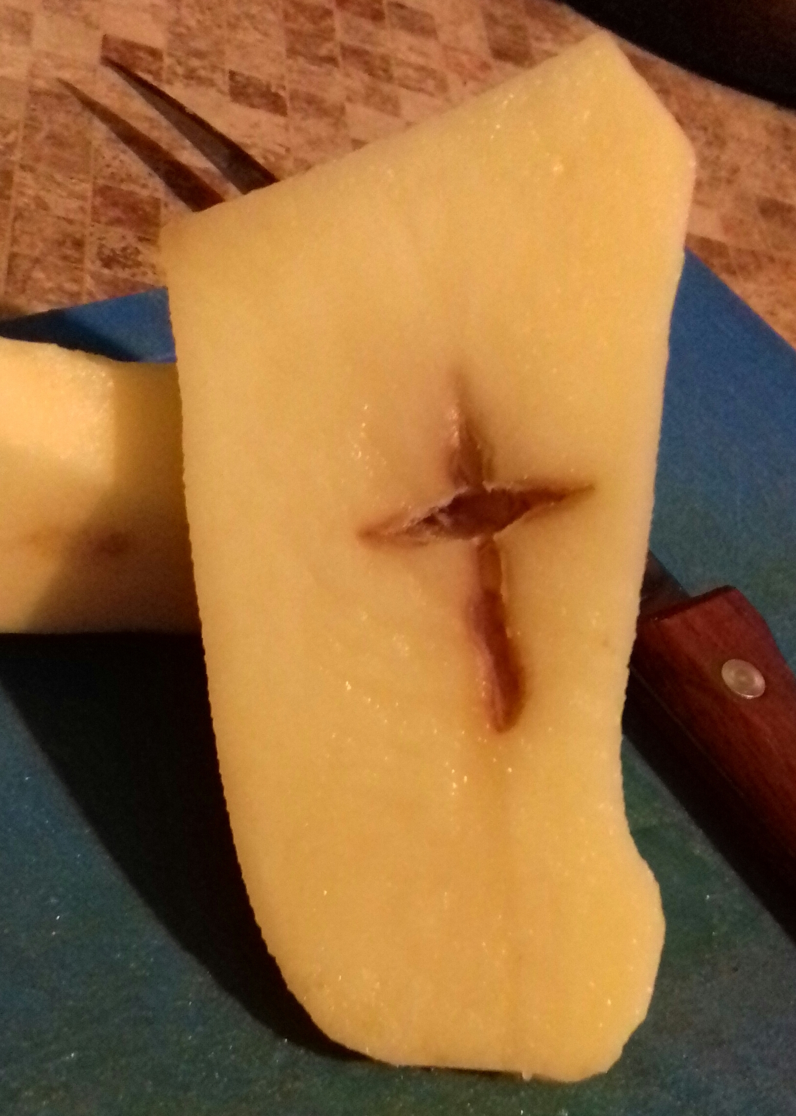 In the name of cucumber, cheese and potatoes with onions - My, Humor, Potato, Rot, Cross, I never ate