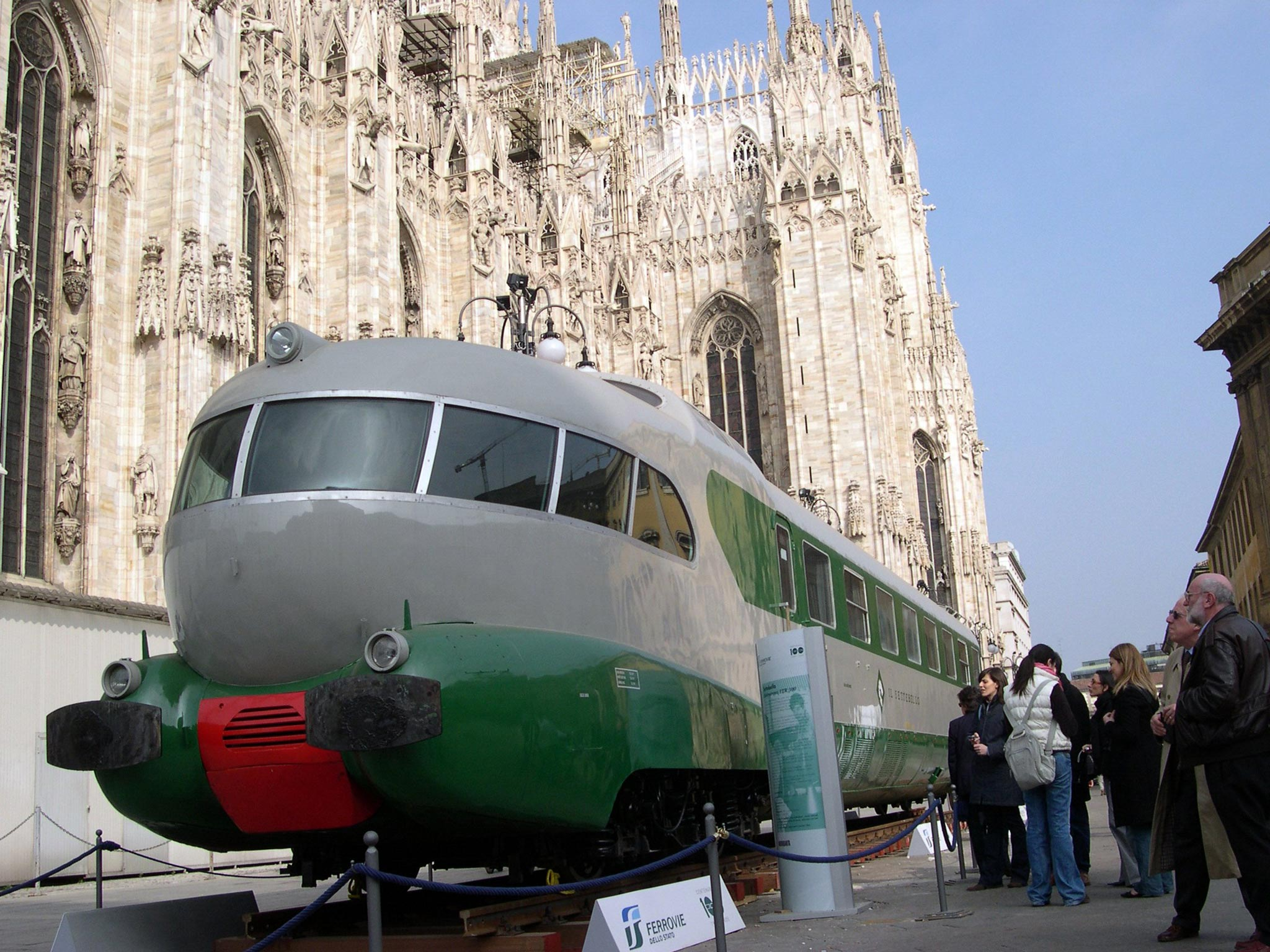 Fast and comfortable Settebello - Railway, Italy, Train, Retrotechnics, Video, Longpost