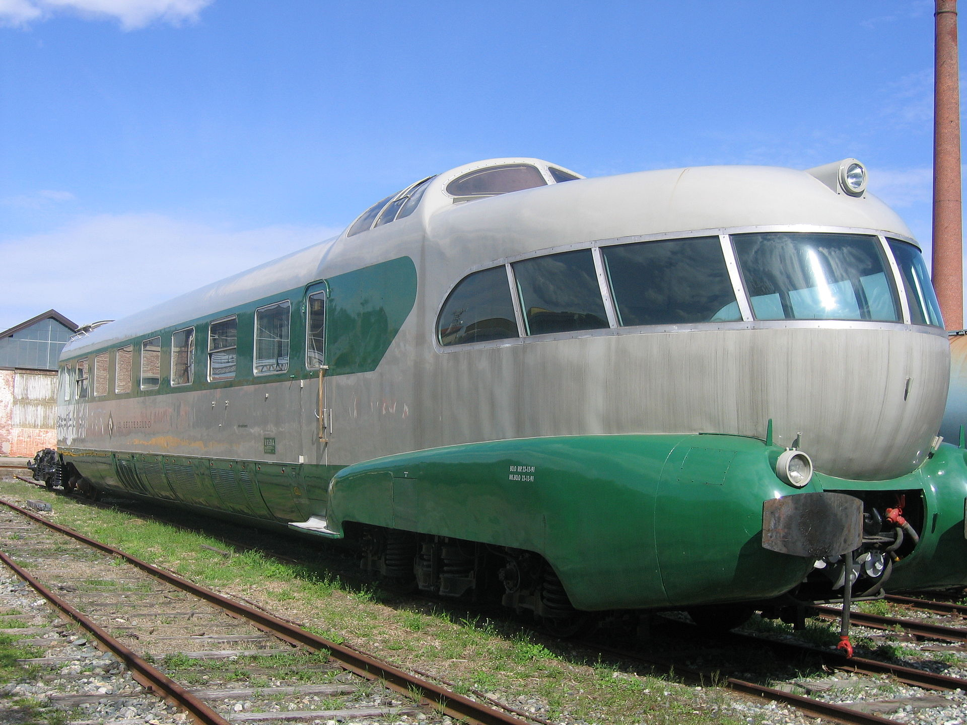 Fast and comfortable Settebello - Railway, Italy, Train, Retrotechnics, Video, Longpost