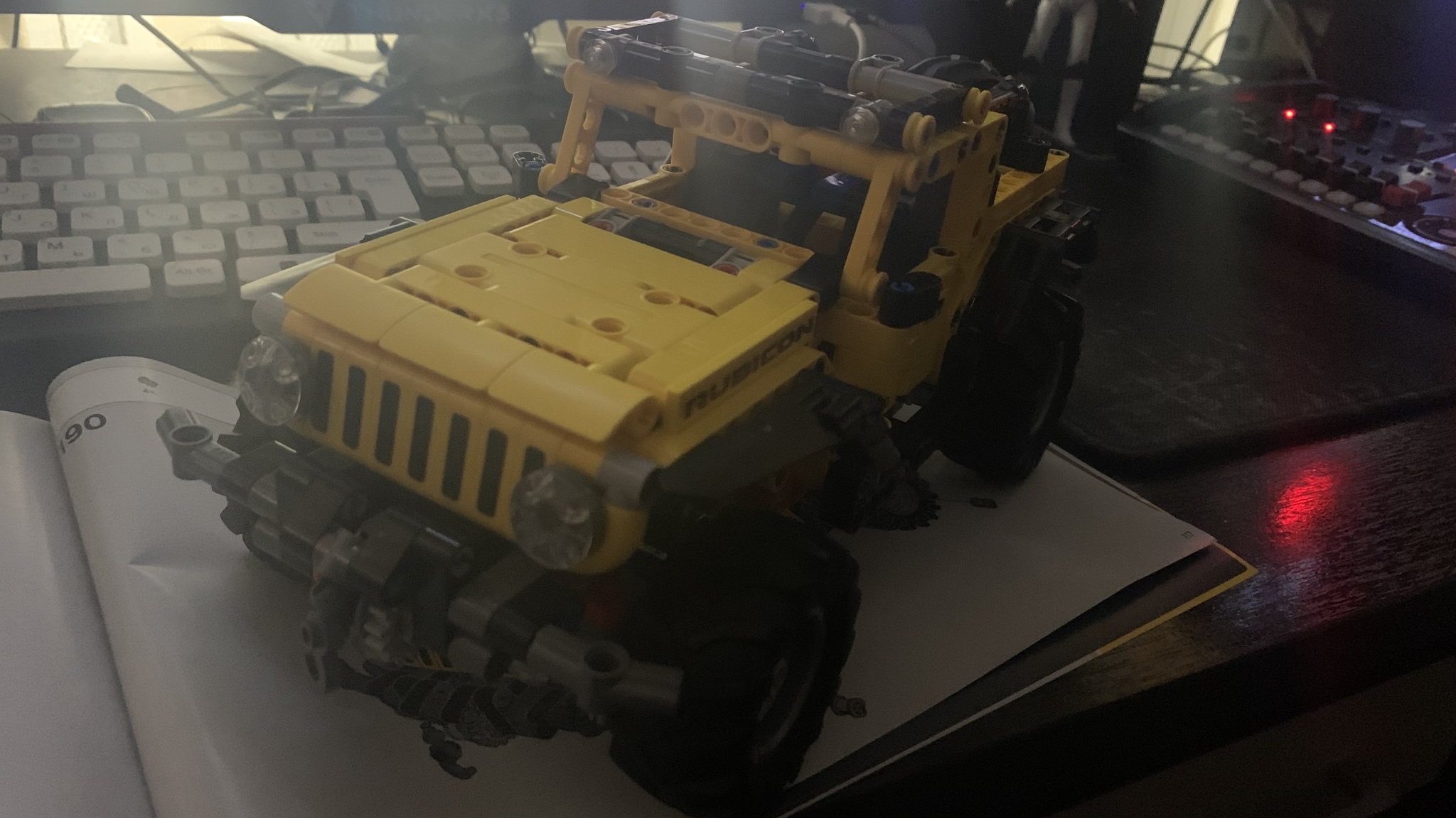 Lego set - Jeep Wrangler Rubicon - My, Lego, Constructor, Jeep, Jeep Wrangler, Longpost