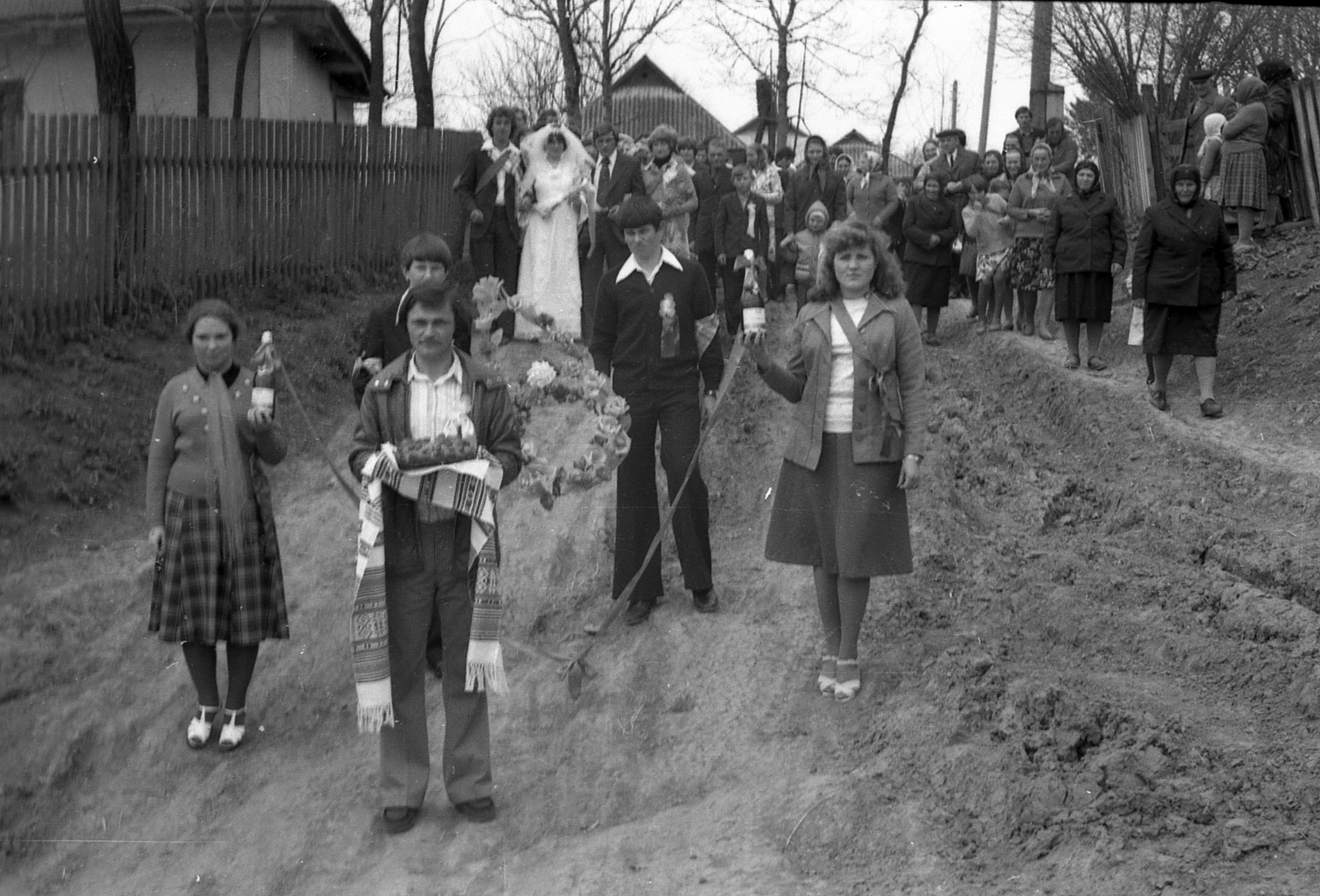 Country wedding circa 1980 - My, Wedding, Old photo, Longpost