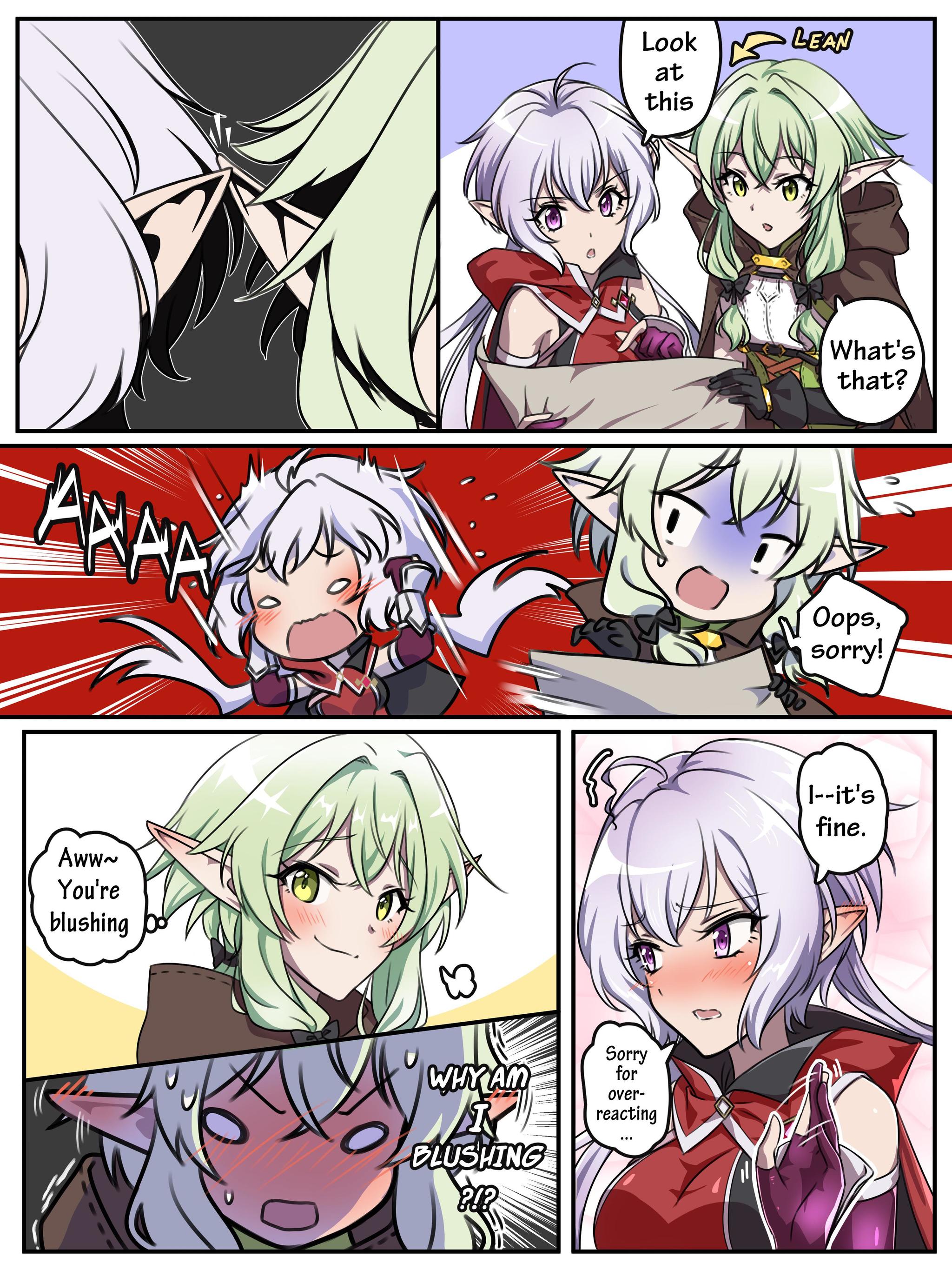 Sensitive ears - Anime, Goblin slayer, Senki zesshou symphogear, High elf archer, Yukine chris, Comics, Elves