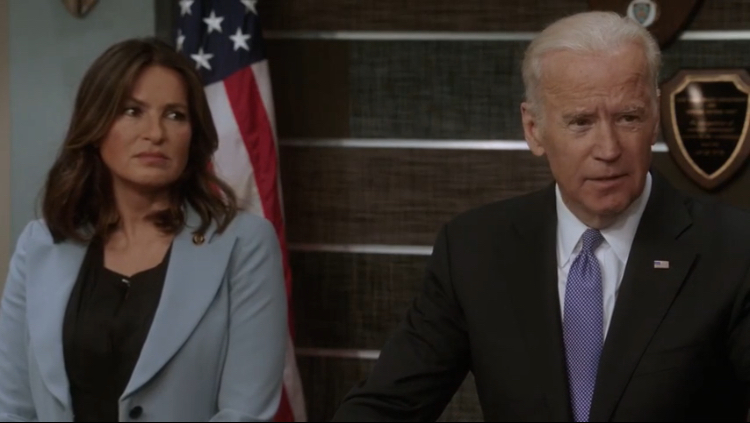 Joe Biden in the series Law & Order: Special Victims Unit - My, Serials, Joe Biden, Suddenly, Law & Order SERIES