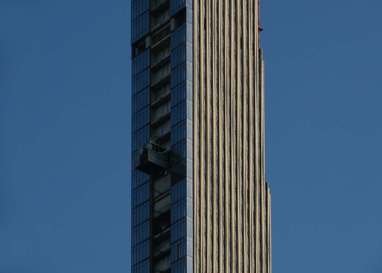 Construction of the world's thintest skyscraper is nearing completion - New York, Architecture, Building, Skyscraper, Longpost