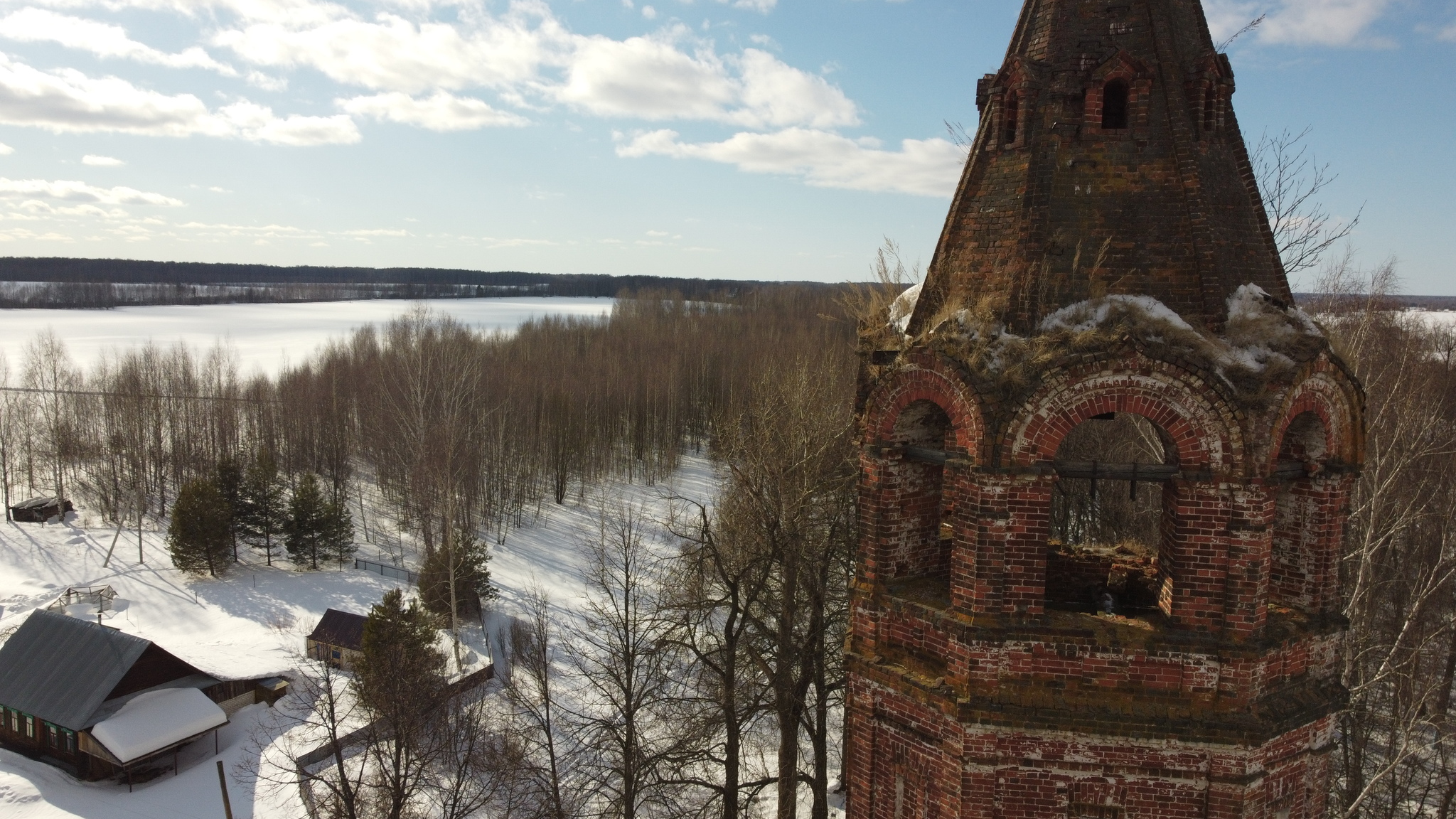 Abandoned Russia - My, Urbanphoto, Nizhny Novgorod, Abandoned, Church, View from above, Longpost