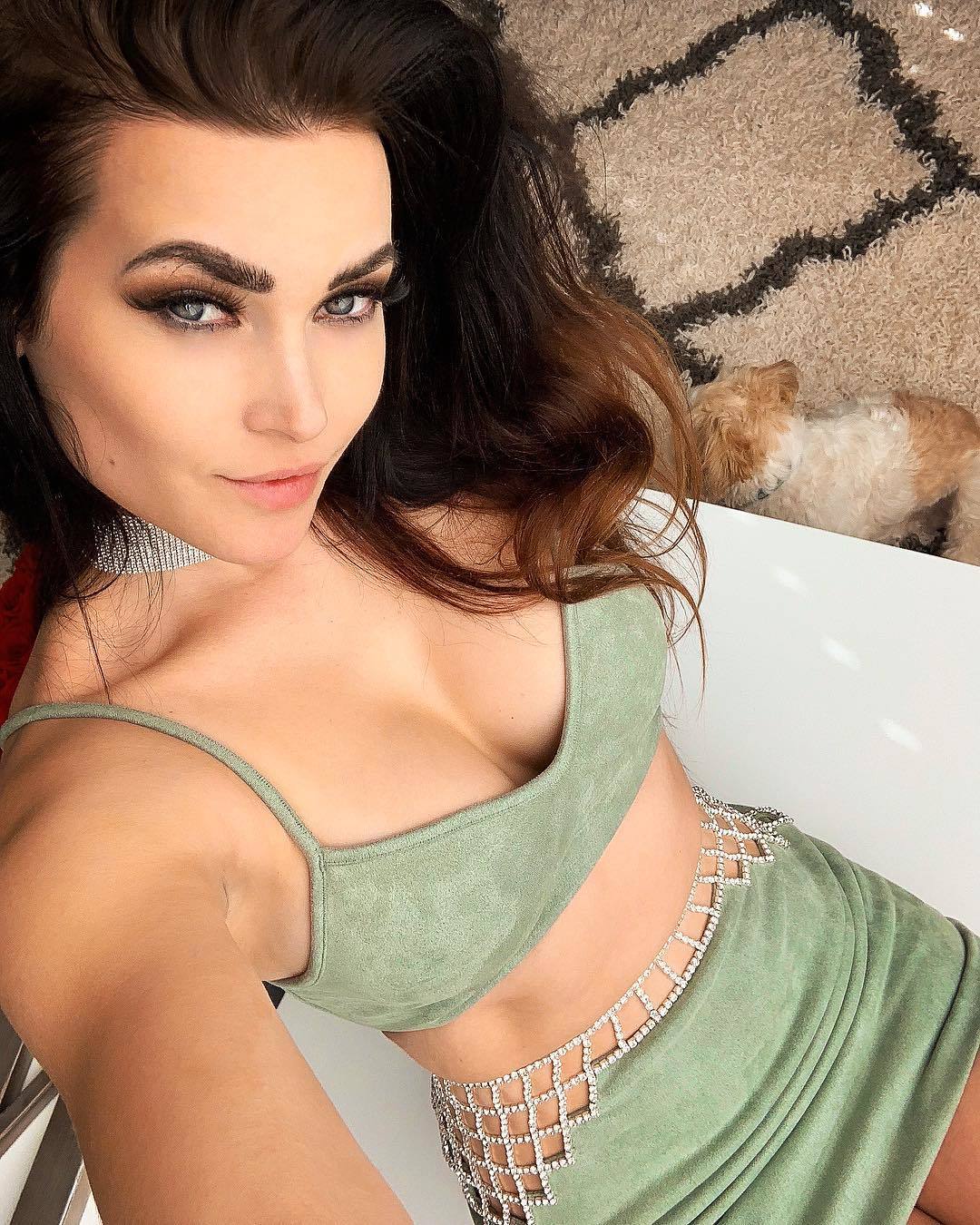 Niece Waidhofer - NSFW, Niece Waidhofer, Erotic, The photo, Girls, Longpost, Underwear, Breast