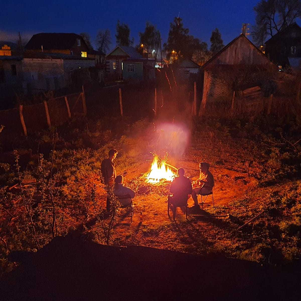 Atmospheric photo from the outback - The photo, Atmospheric, Bonfire, Get-togethers