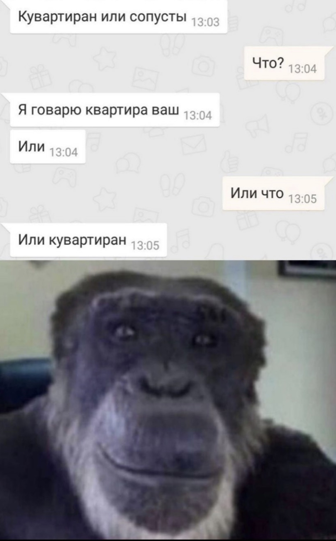 Rent - Humor, Rental apartment, Rent, Avito, Monkey, Screenshot