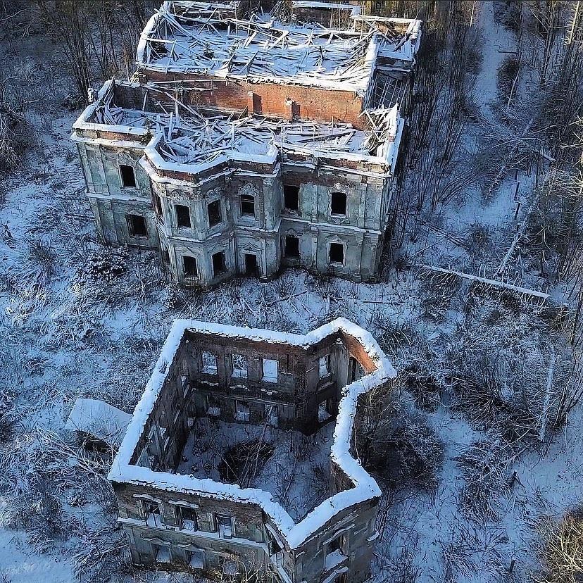 Estate Nikolkskoye-Prozorovskoye - My, Abandoned, Abandoned house, Manor, Urbanphoto, Urbanfact, Architecture, Architectural monument, Longpost