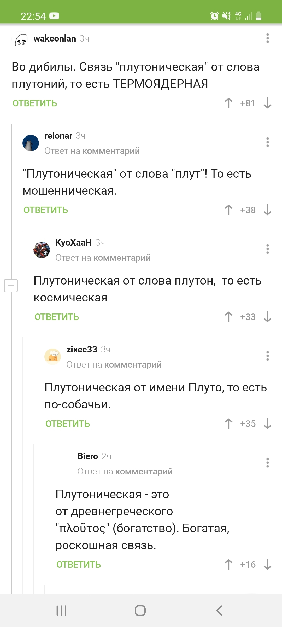 Виды платонических связей | Пикабу