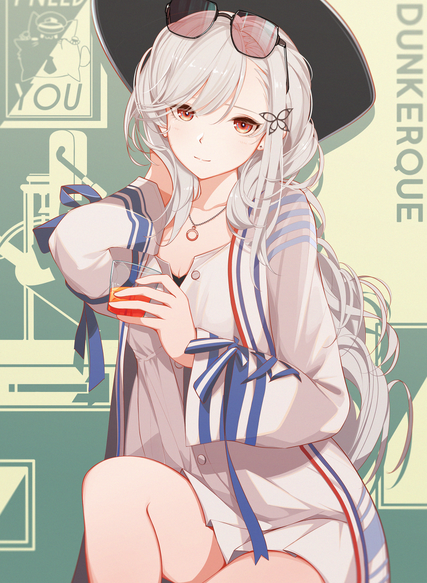 Dunkerque - Аниме, Арт, Anime Art, Azur Lane, Dunkerque, Девушки, Хуманизация, Игры