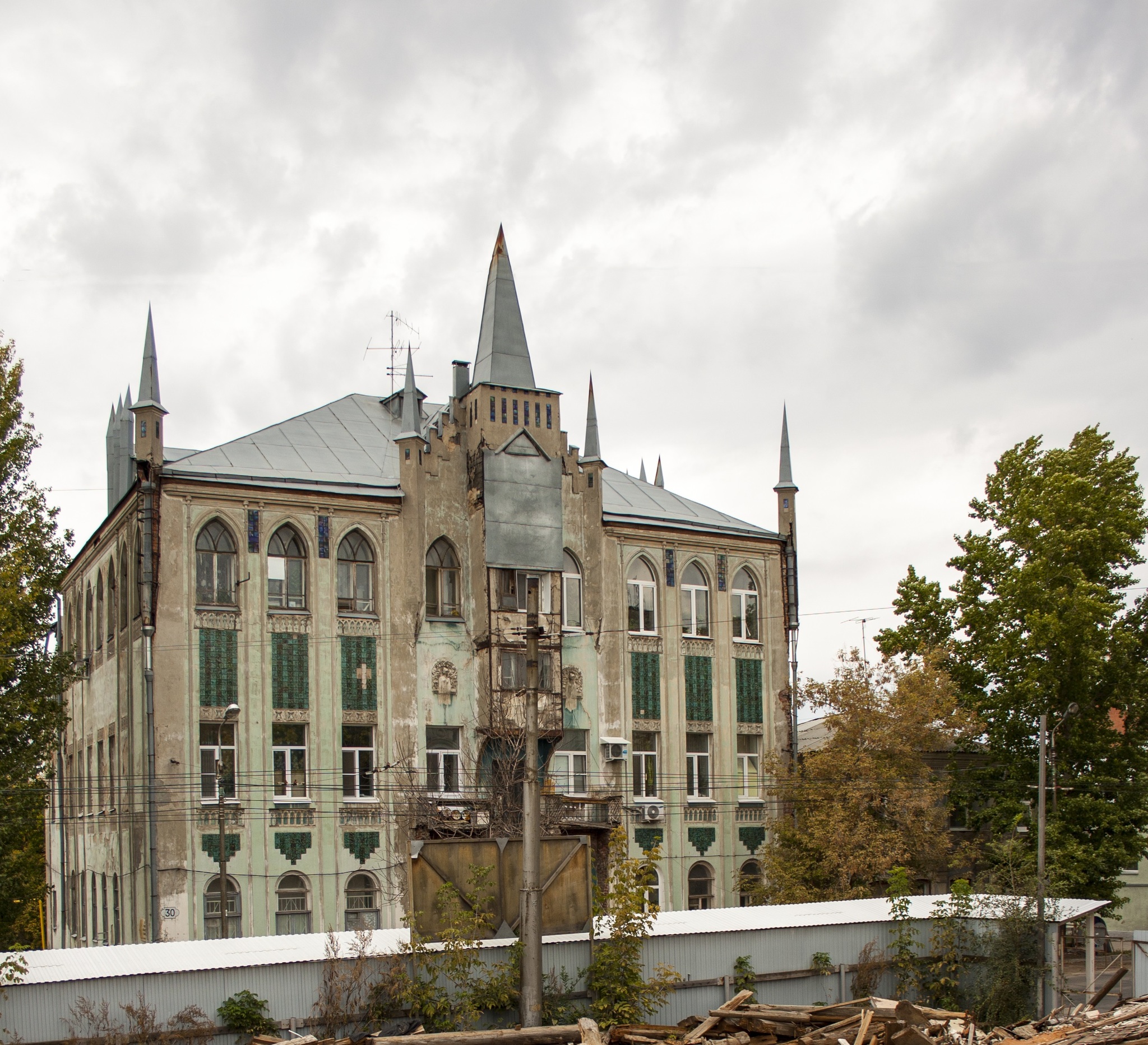 In Samara, a tower near a cultural heritage site is demolished - news, Samara, Architecture, Heritage, The culture, House, Monument