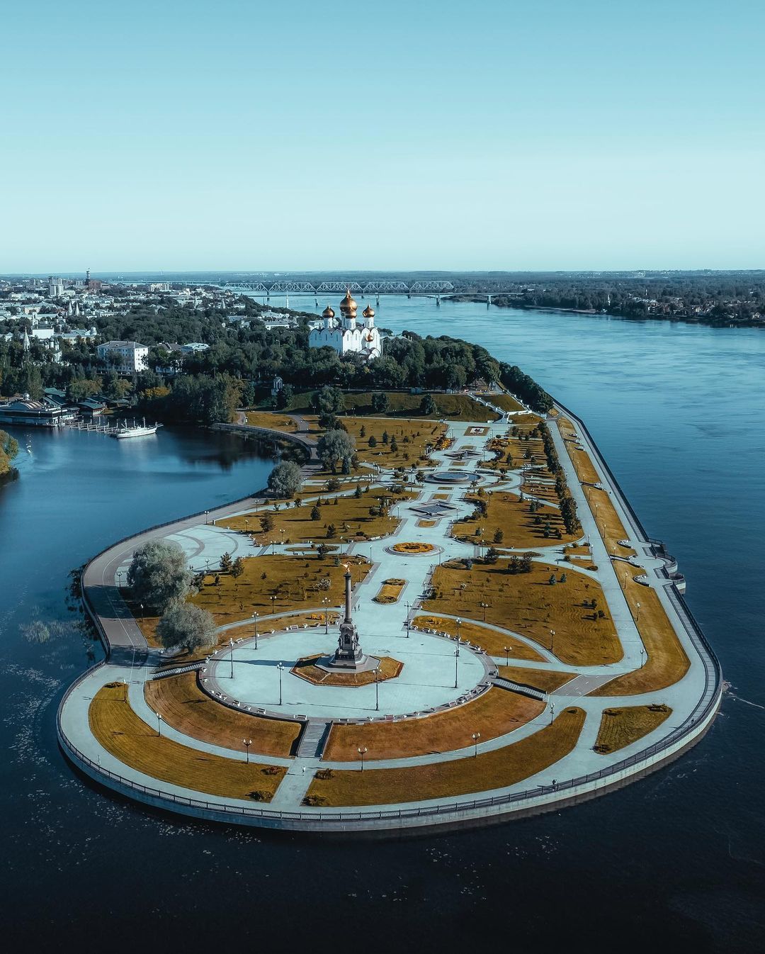 Yaroslavl - The photo, Russia, Yaroslavl, Temple, River, Town, Longpost