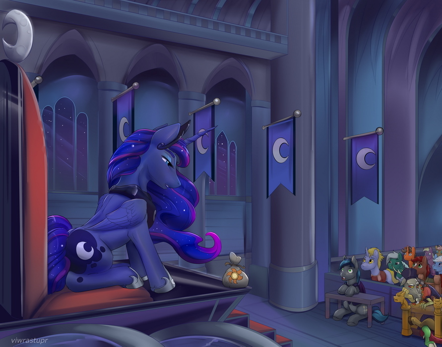 Discord v. Equestria Hearing - My little pony, Princess luna, MLP Discord, Viwrastupr