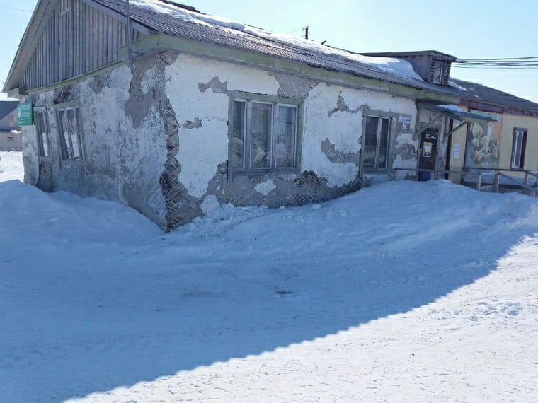 The authorities of the Yamal-Nenets Autonomous Okrug made a decision on the creepiest building of the Russian Post - Post office, Novy Port, YaNAO, Sadness