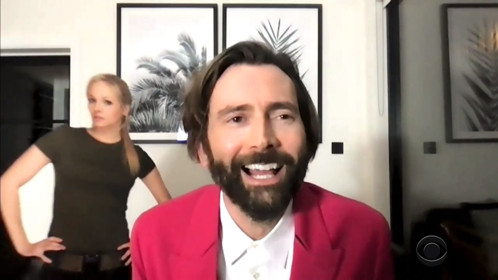 The best gift for husband - David Tennant, Georgia Tennant, Actors and actresses, Celebrities, Storyboard, Presents, The 14th of February, Wife, , Husband, From the network, Humor, James Corden, Underpants, Longpost, February 14 - Valentine's Day