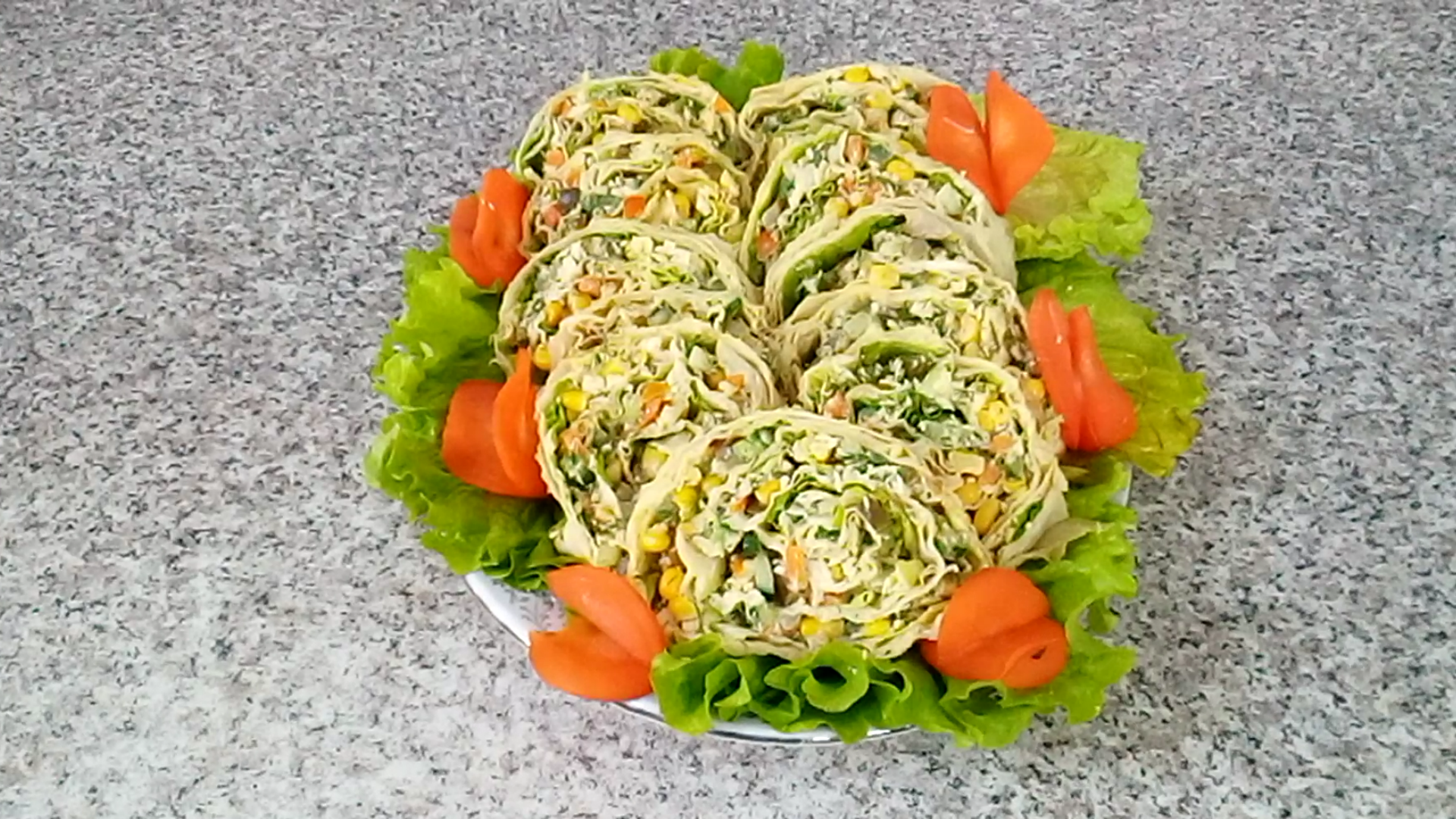 Lavash rolls Fireworks - My, Cooking, Rolls, Roll, Pita, Festive table, Video recipe, Recipe, Video, Longpost, Video blog