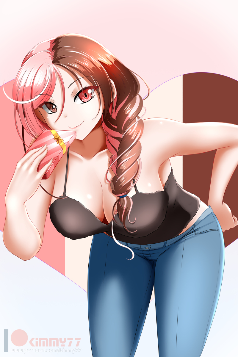 Neopolitan - NSFW, RWBY, Anime art, Neopolitan, Anime, Kimmy77, Art, Breast, Beautiful girl, Drawing, Longpost