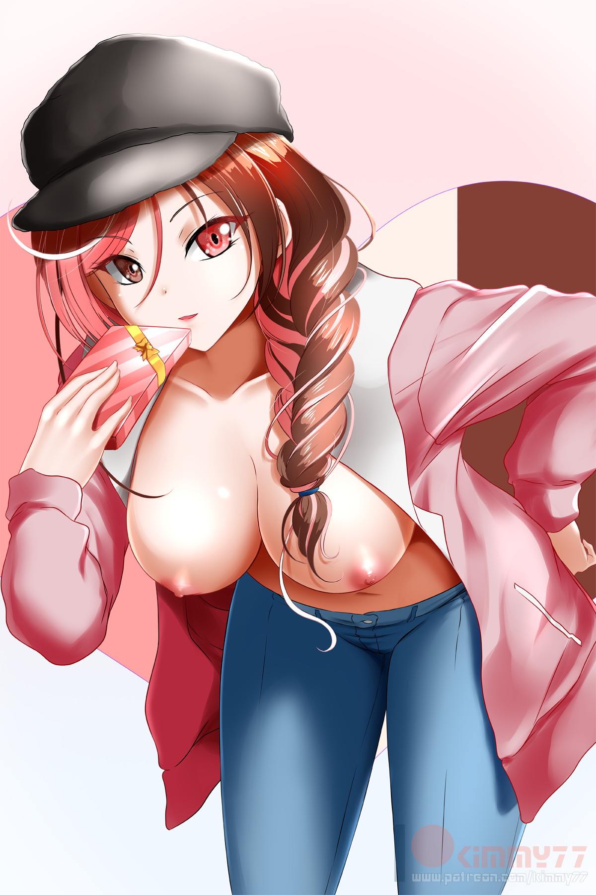 Neopolitan - NSFW, RWBY, Anime art, Neopolitan, Anime, Kimmy77, Art, Breast, Beautiful girl, Drawing, Longpost