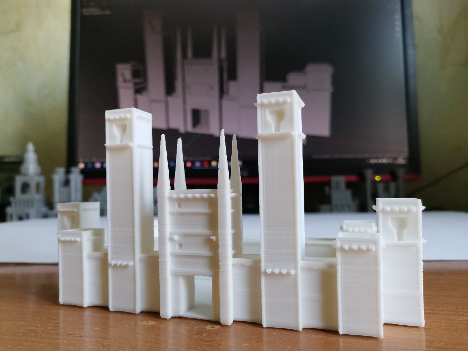 Heroes 3. City Citadel. Castle (3D print) - My, HOMM III, Герои меча и магии, 3D modeling, 3D, Anycubic, Longpost