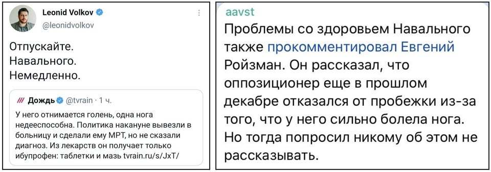 Немедленно освободить и отправить на лобстеротерапию! - Политика, Юмор, Алексей Навальный, Скриншот