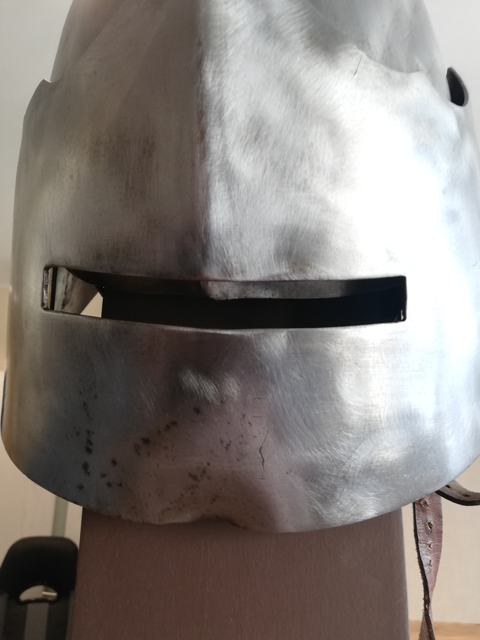 How to properly clean a helmet? - My, Metalworking, ISB, Historical reconstruction, Craft, Longpost