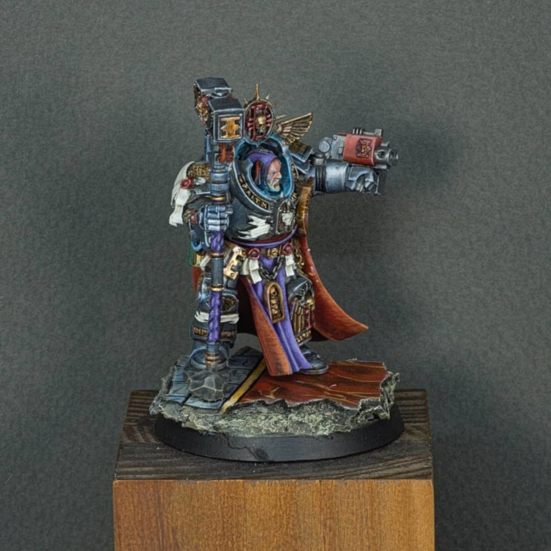 Grand Master Voldus - Warhammer 40k, Painting miniatures, Hobby, Space Marine, Longpost