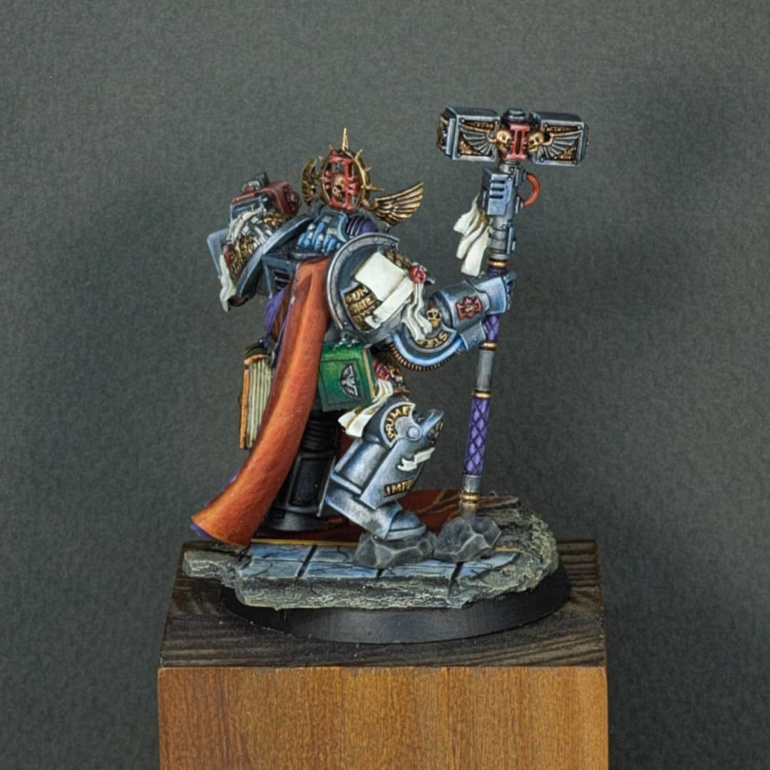 Grand Master Voldus - Warhammer 40k, Painting miniatures, Hobby, Space Marine, Longpost