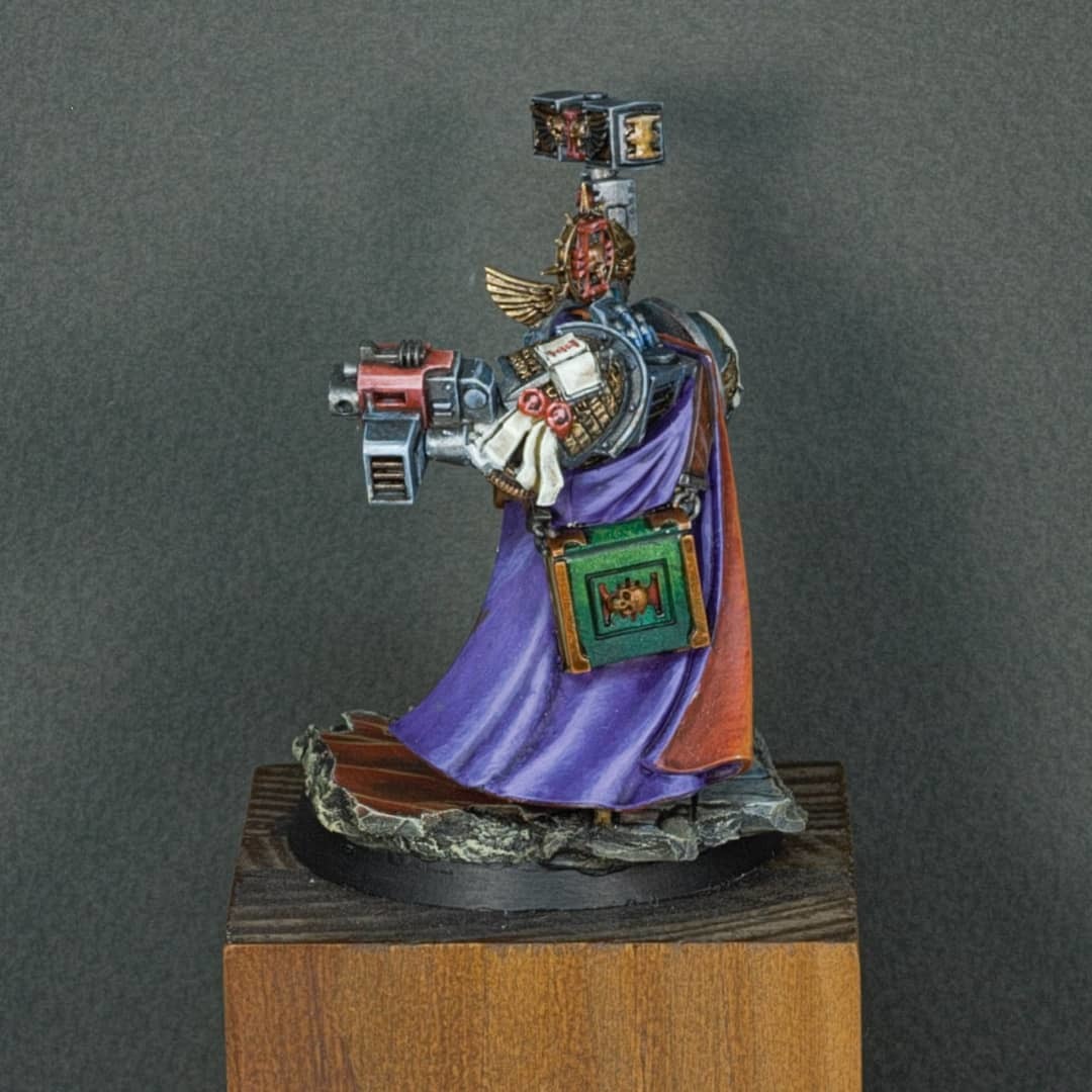 Grand Master Voldus - Warhammer 40k, Painting miniatures, Hobby, Space Marine, Longpost