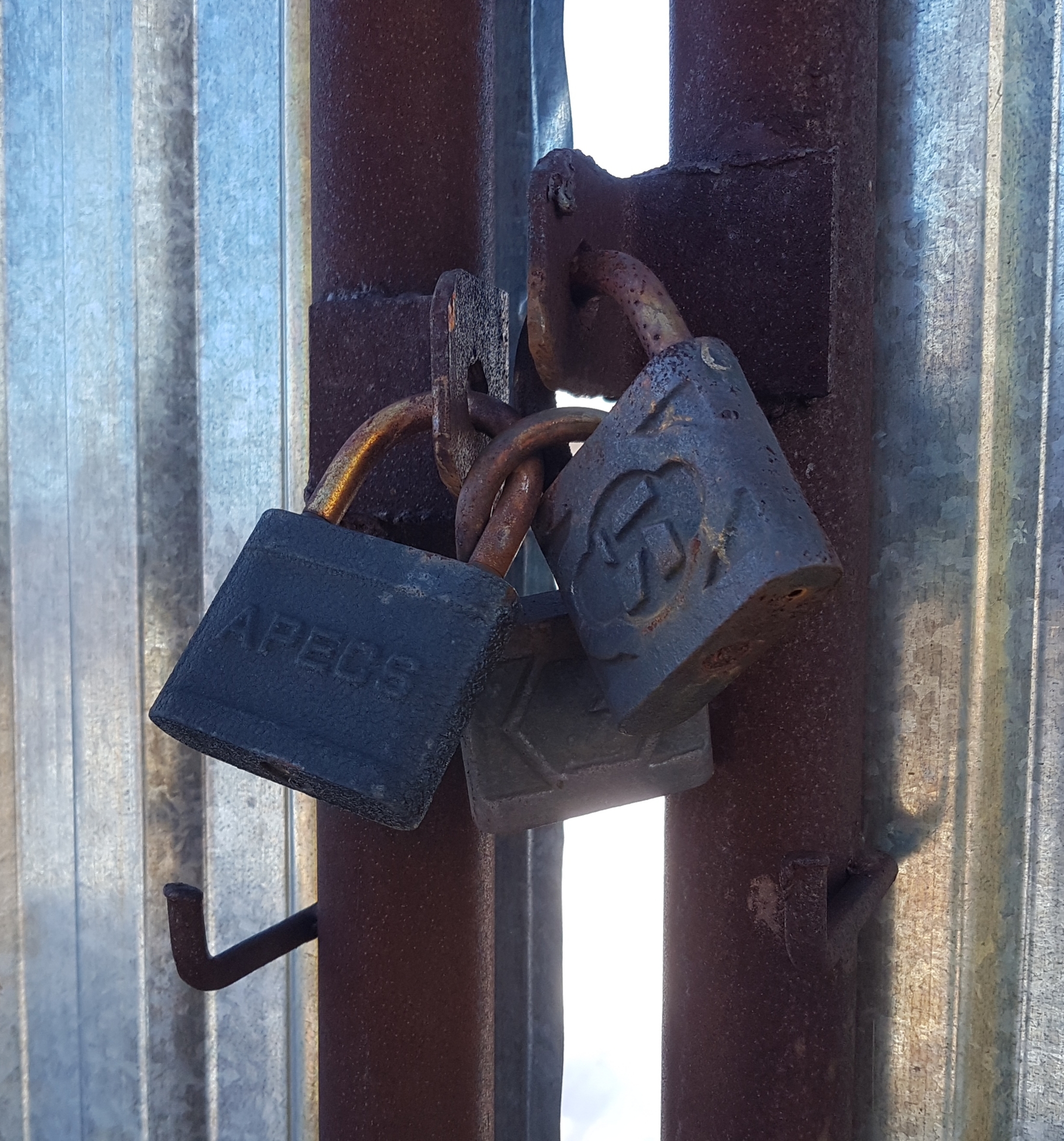 What do you know about determination? - My, Tenacity, The padlock, The photo