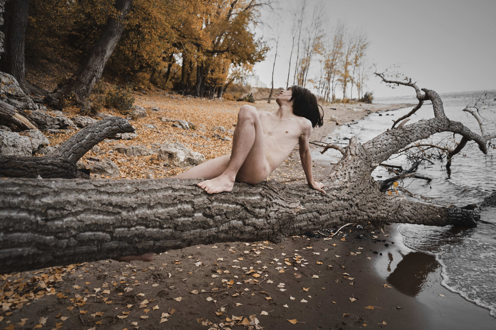 Unexpected photoset - NSFW, My, Guys, Nature, Autumn, Professional shooting, Samara, PHOTOSESSION, Longpost, Playgirl, Author's male erotica