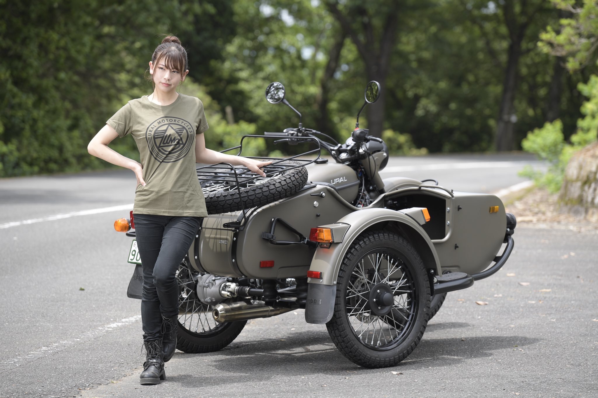 Ural in Japanese - Ural motorcycle, Moto, A selection, The photo, Japan, Technics, Longpost