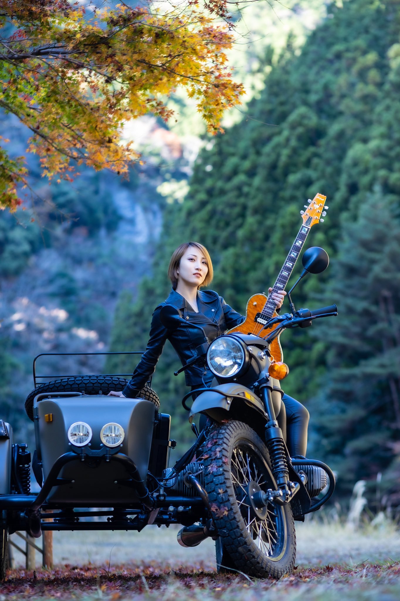 Ural in Japanese - Ural motorcycle, Moto, A selection, The photo, Japan, Technics, Longpost