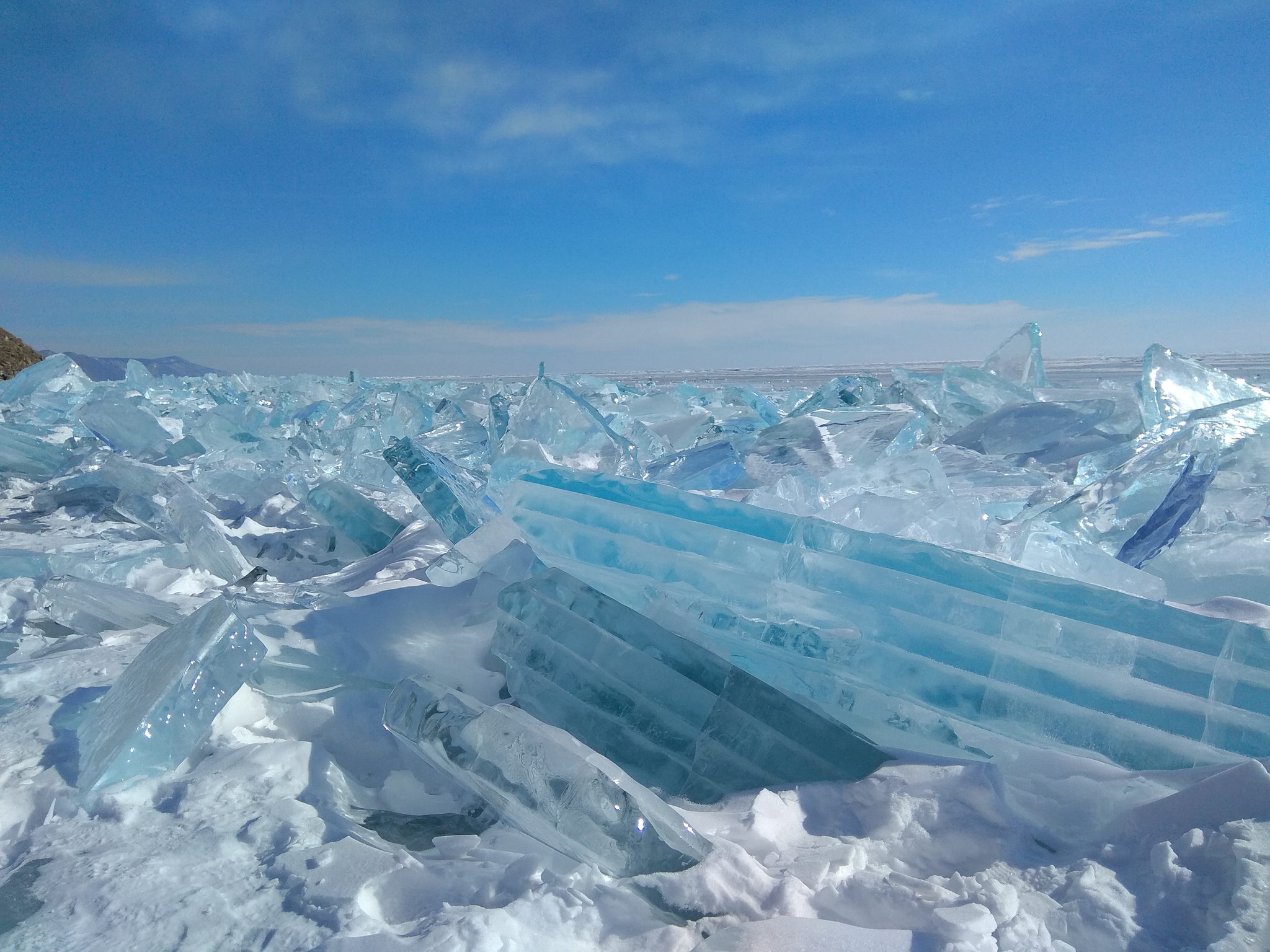 A little about winter Baikal - My, Baikal, Ice, Travels, Longpost, The photo