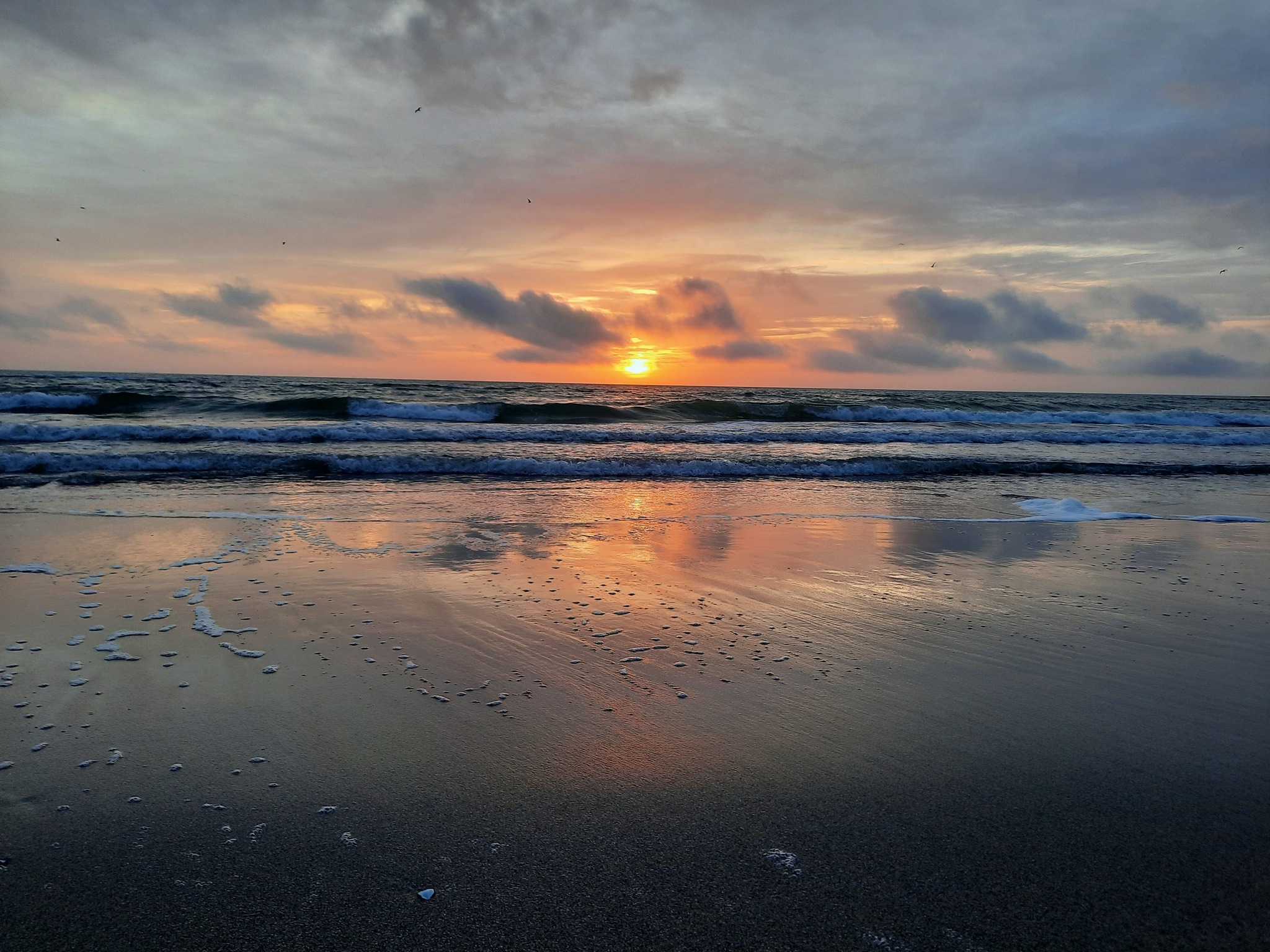 Odessa dawn - My, Black Sea, Odessa, dawn, Nature, Spring, The photo